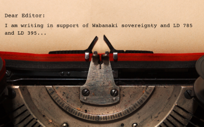 Write an LTE in Support of LD 785 and LD 395