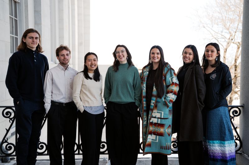 Wabanaki Policy Youth Initiative at press conference